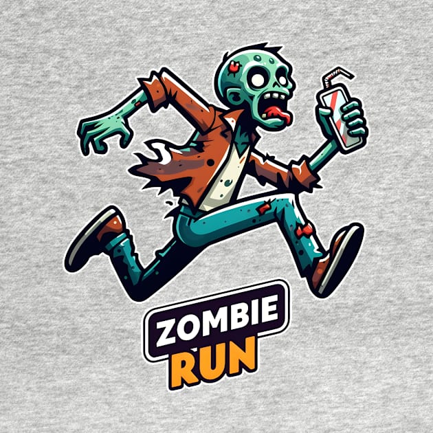 Zombie Run by Rawlifegraphic